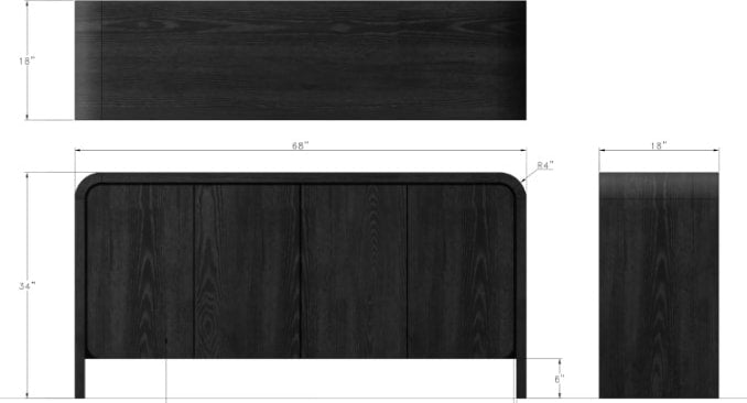 Elora Jet Sideboard by Modus Furniture at Eve Furniture