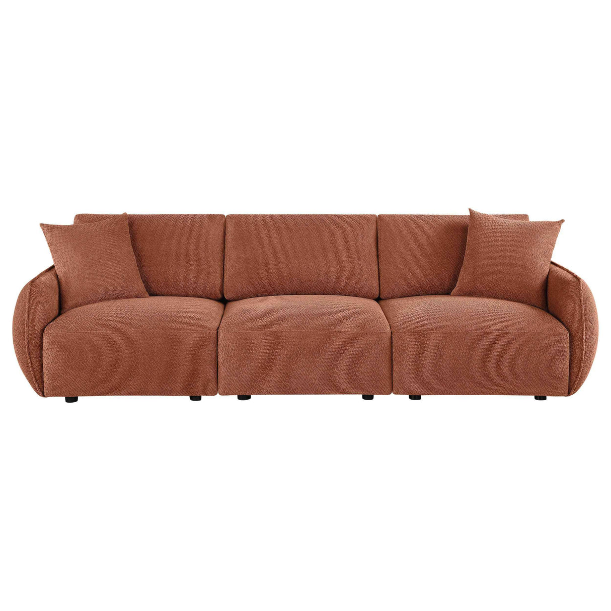 Elysia Coral Chenille Upholstered Modular Lounge Sofa by Coaster at Eve Furniture