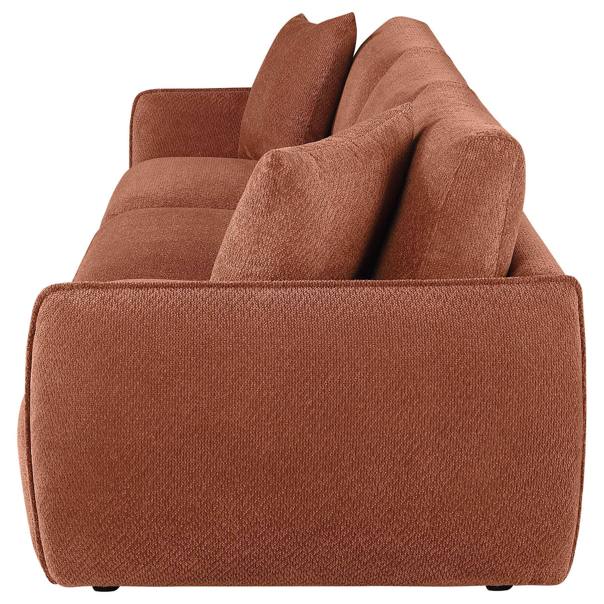 Elysia Coral Chenille Upholstered Modular Lounge Sofa by Coaster at Eve Furniture