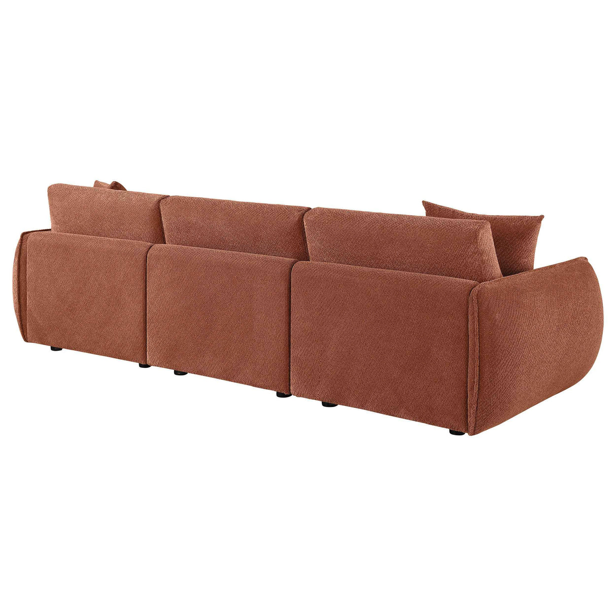 Elysia Coral Chenille Upholstered Modular Lounge Sofa by Coaster at Eve Furniture
