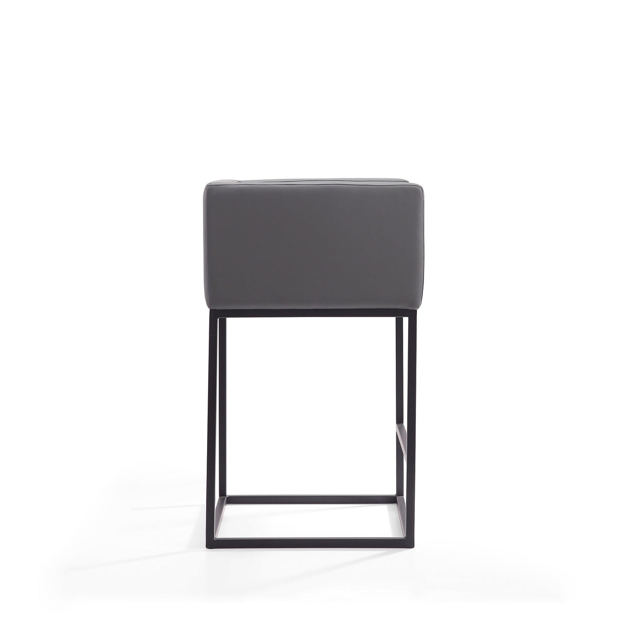 Embassy Counter Stool in Grey and Black (set of 3) by Manhattan Comfort at Eve Furniture