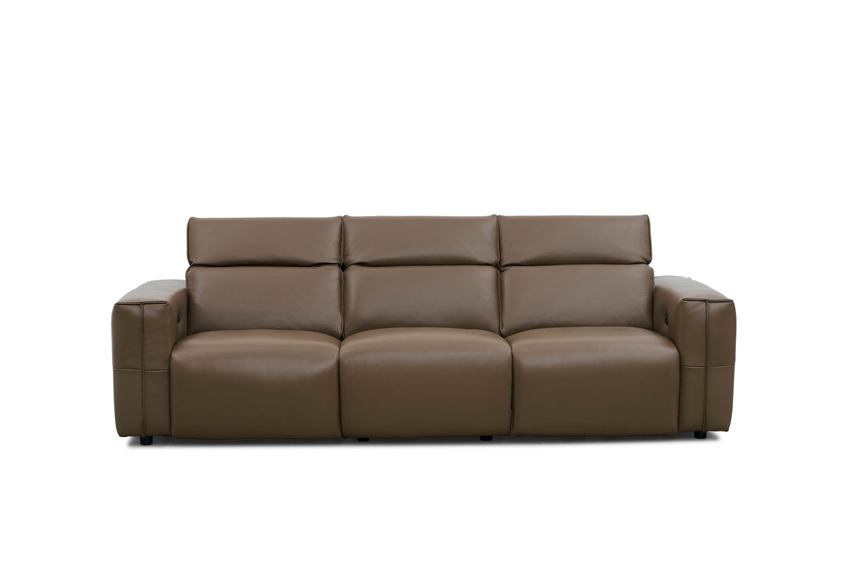 Ember Brown Power Reclining Sofa and Loveseat by New Era Innovations at Eve Furniture