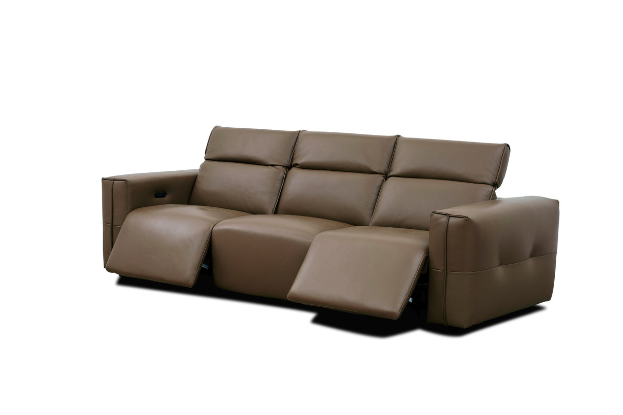 Ember Brown Power Reclining Sofa and Loveseat by New Era Innovations at Eve Furniture
