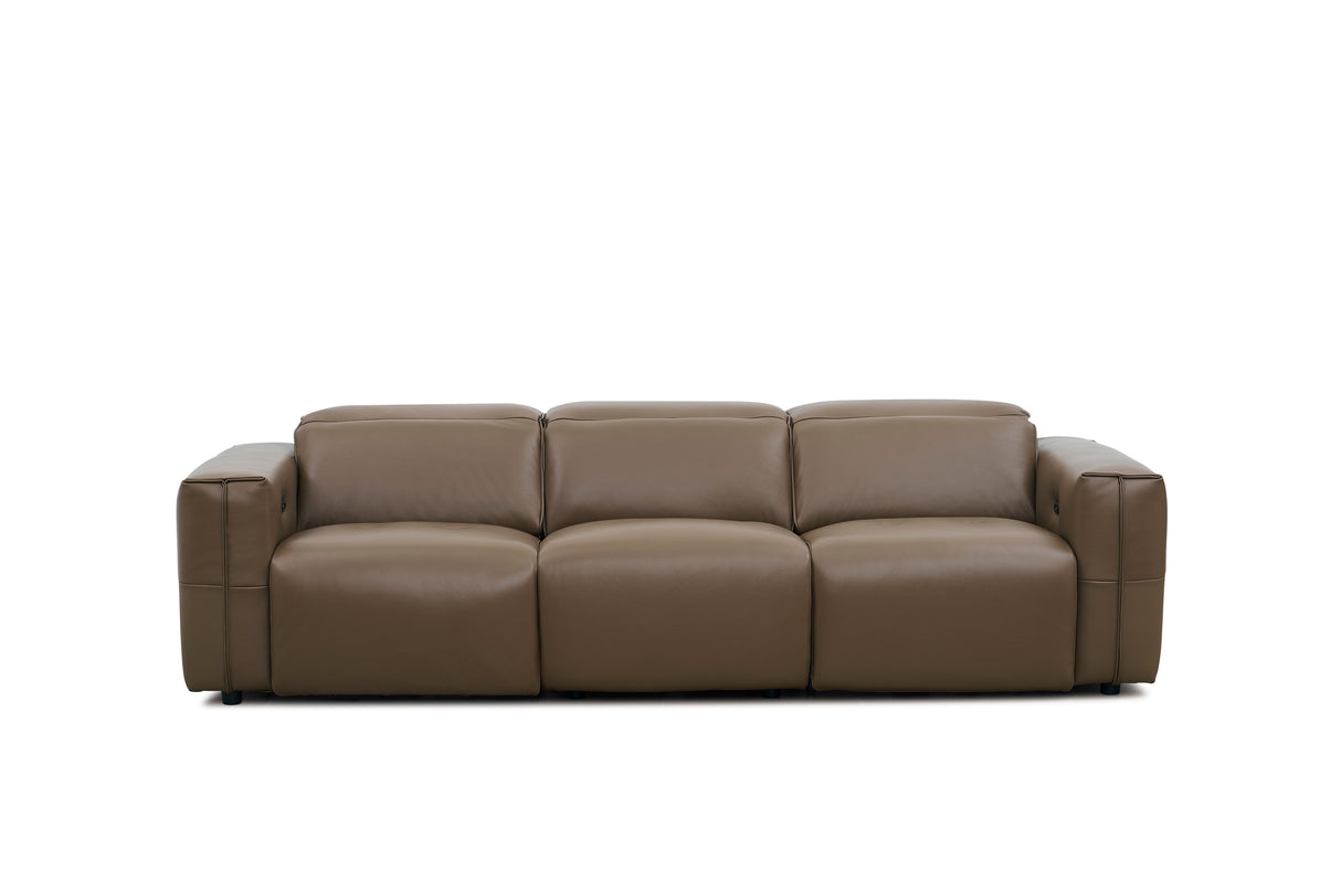 Ember Brown Power Reclining Sofa and Loveseat by New Era Innovations at Eve Furniture