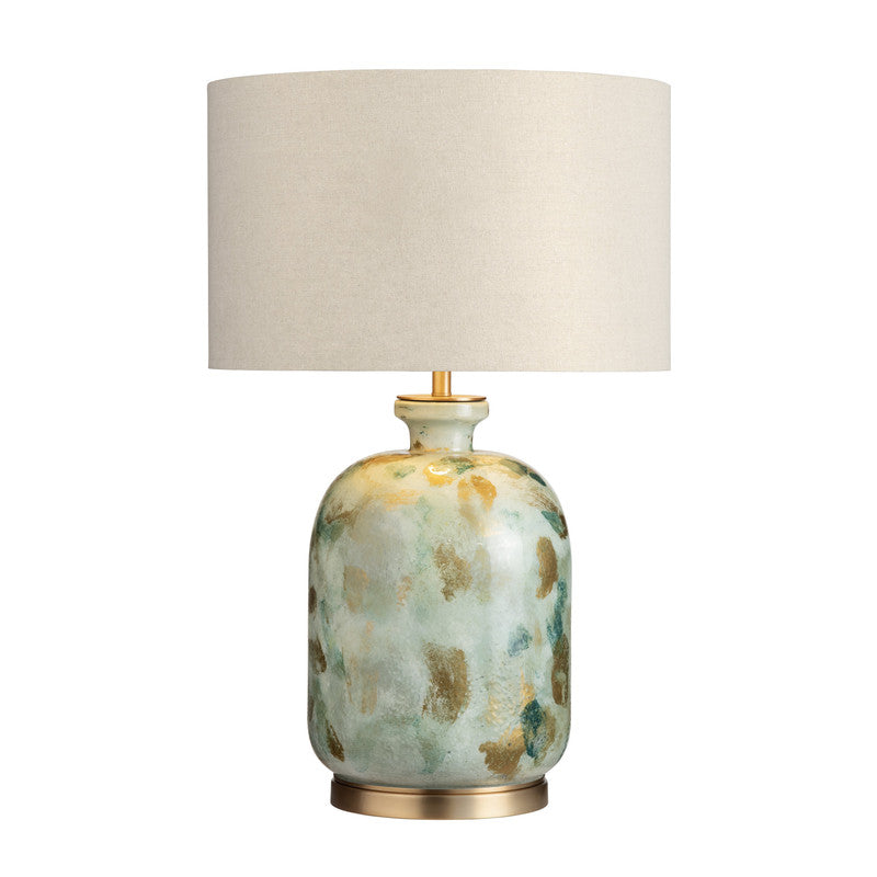 Ember Green Table Lamp by Crestview at Eve Furniture