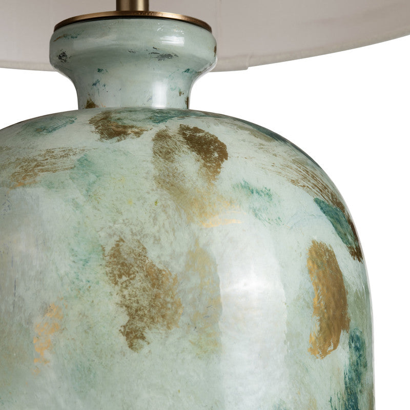 Ember Green Table Lamp by Crestview at Eve Furniture