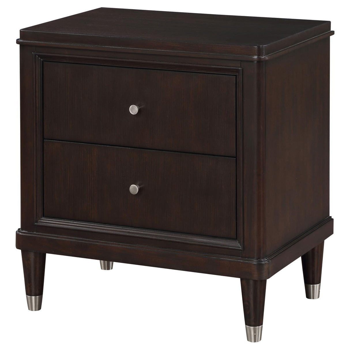 Emberlyn Brown 2-drawer Nightstand Bedside Table by Coaster at Eve Furniture