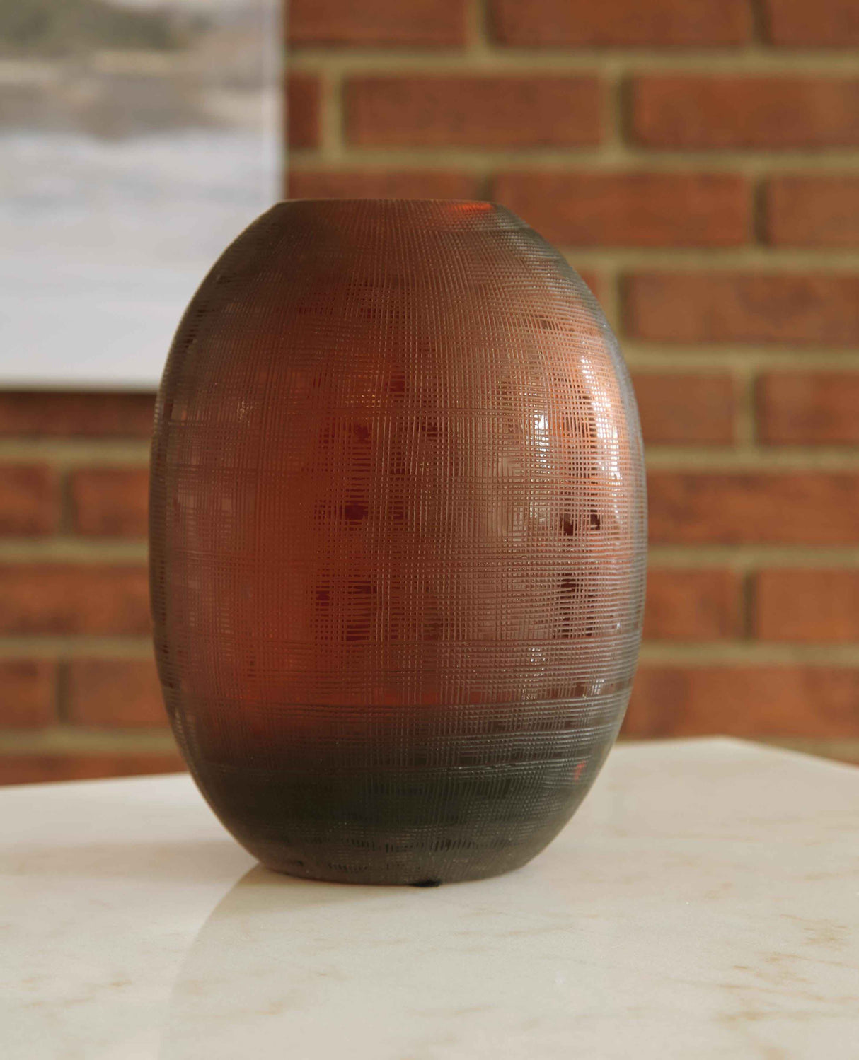 Embersen Amber Vase by Ashley at Eve Furniture