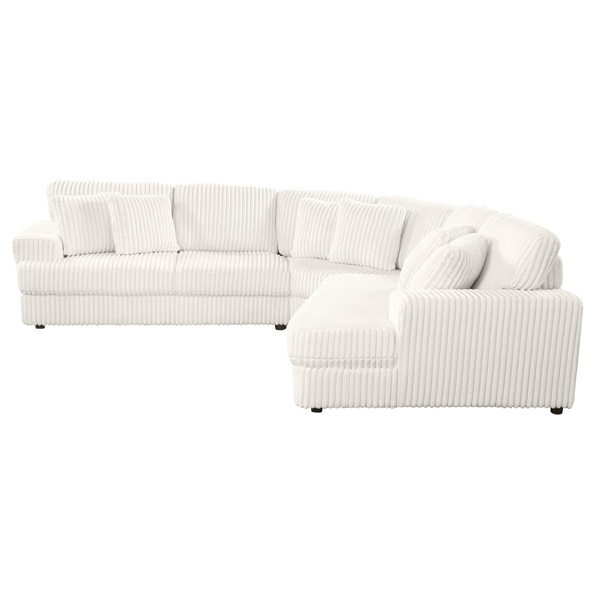Emberson Ivory 3-Piece Modular Sectional Sofa by Coaster at Eve Furniture