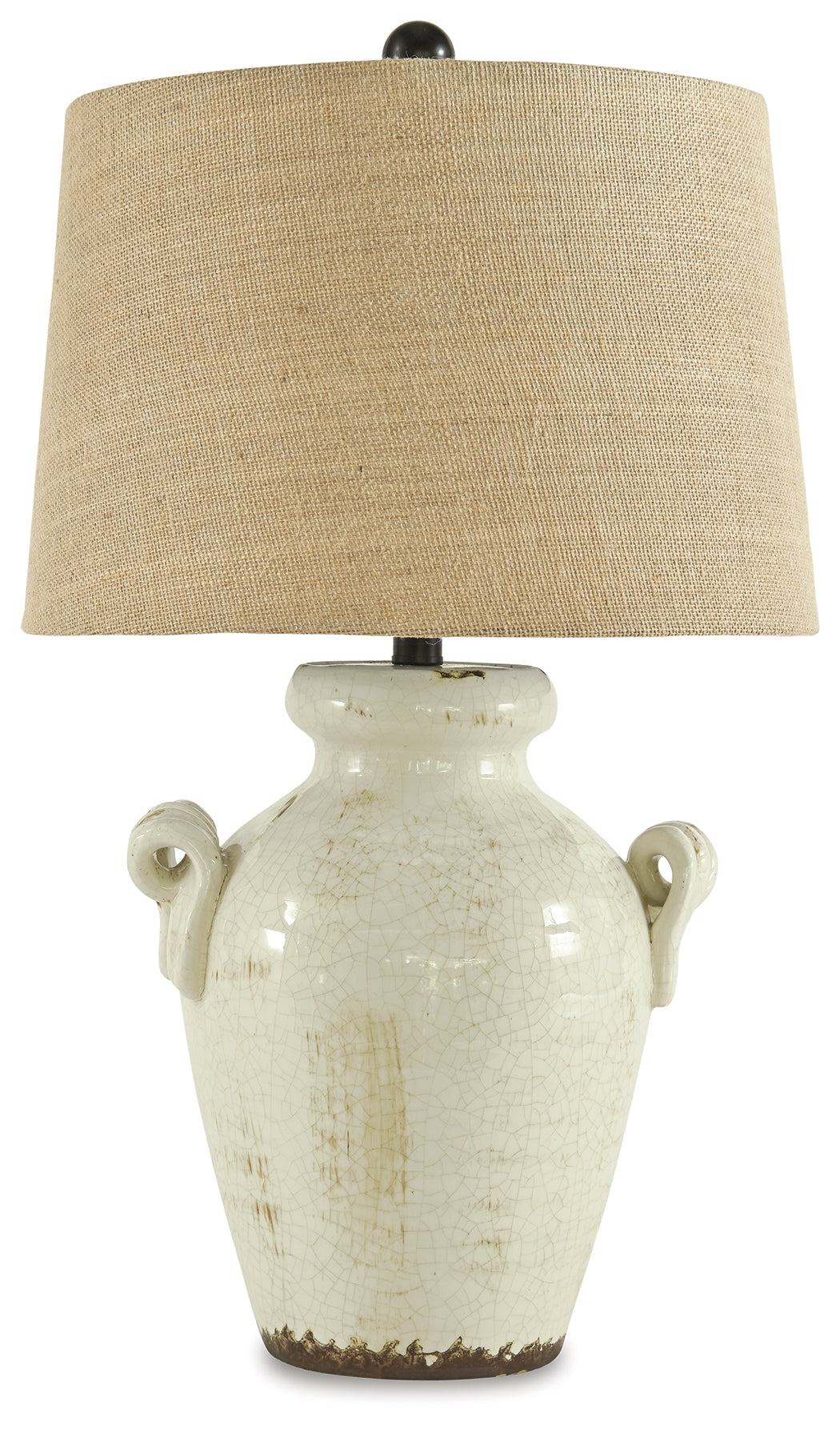 Emelda Cream Table Lamp (Set of 2) by Ashley at Eve Furniture