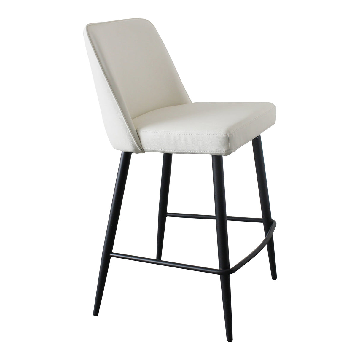 Emelia White Stool Counter by MOES at Eve Furniture
