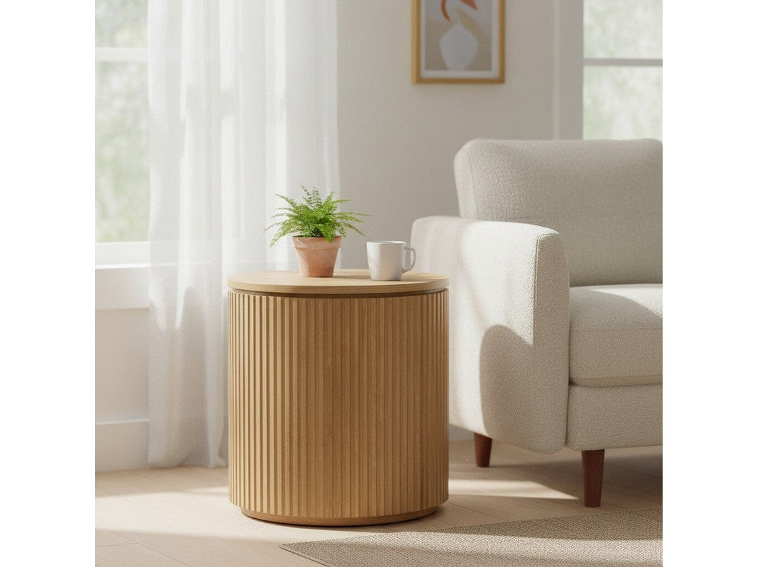 Emery Brown End Table by Crestview at Eve Furniture