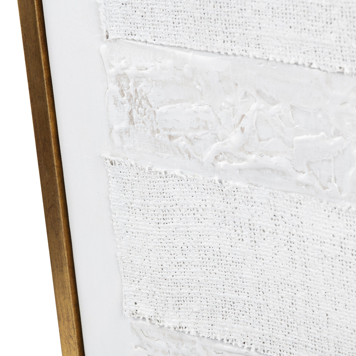 Emery White/Gold Canvas by Crestview at Eve Furniture