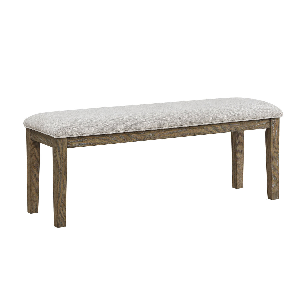 Emilia Light Brown 6-Piece Dining Set by Homelegance at Eve Furniture