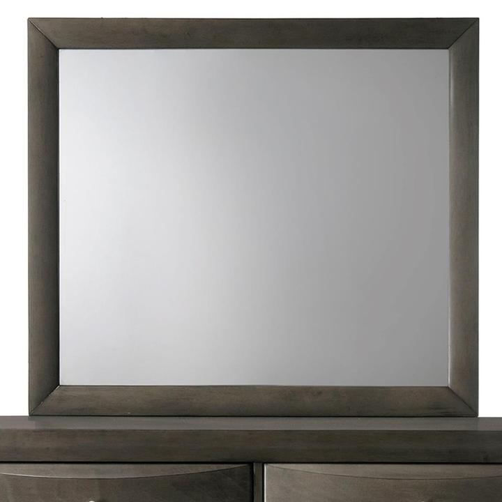 Emily Gray Bedroom Mirror (Mirror Only) by Crown Mark at Eve Furniture