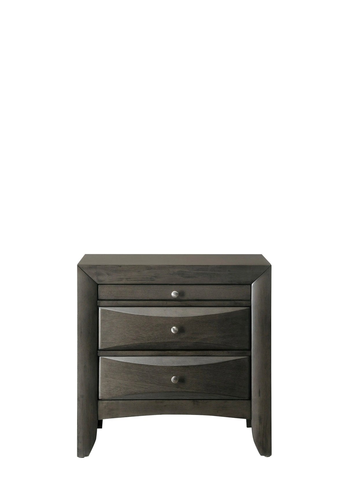Emily Gray Nightstand by Crown Mark at Eve Furniture