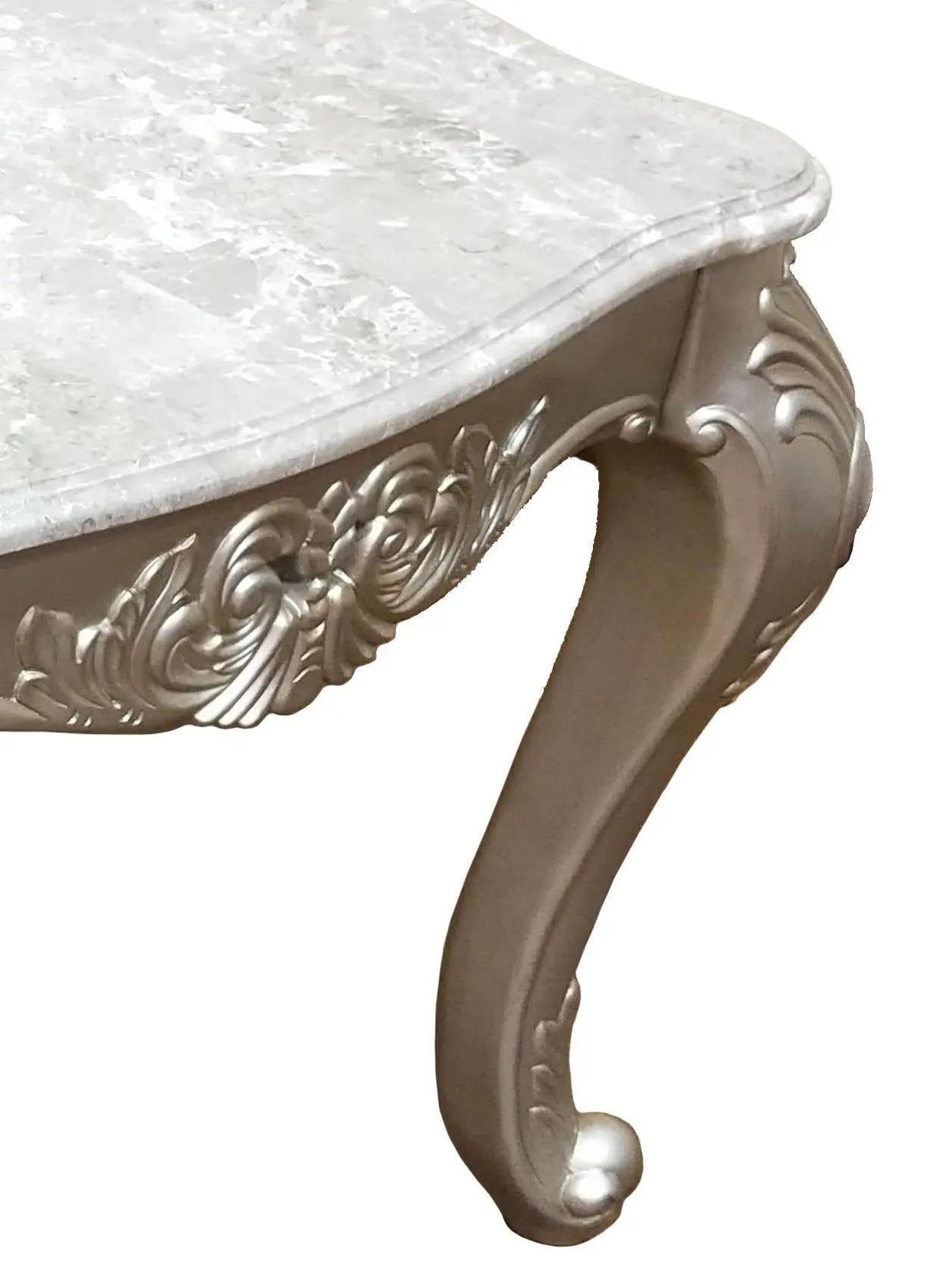 Emily Transitional Style End Table In Champagne Finish Wood by Cosmos Furniture at Eve Furniture