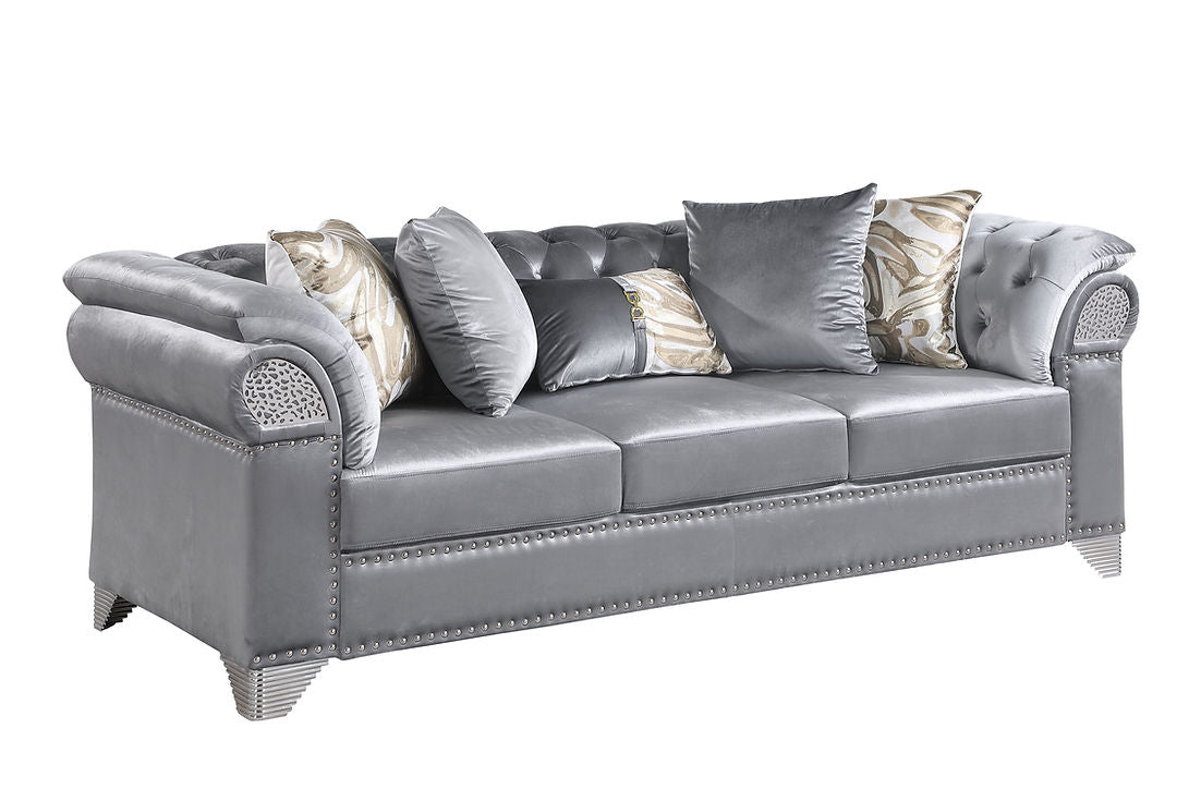 Emma Grey Living Room Set by New Era Innovations at Eve Furniture
