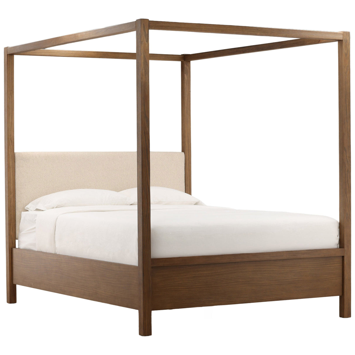 Emmalyn Bed, Dark Brown by Dovetail at Eve Furniture