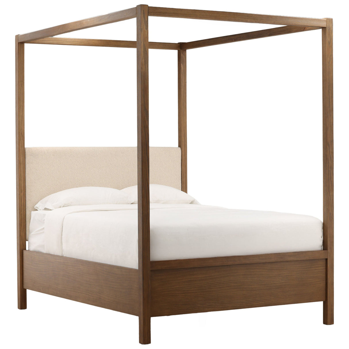Emmalyn Bed, Dark Brown by Dovetail at Eve Furniture