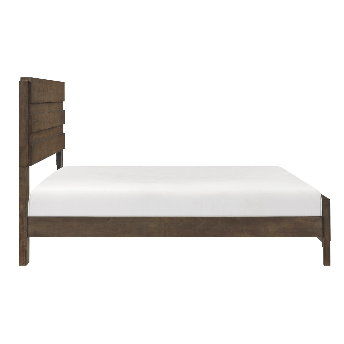 Emmett Dark Walnut King Bed by Homelegance at Eve Furniture