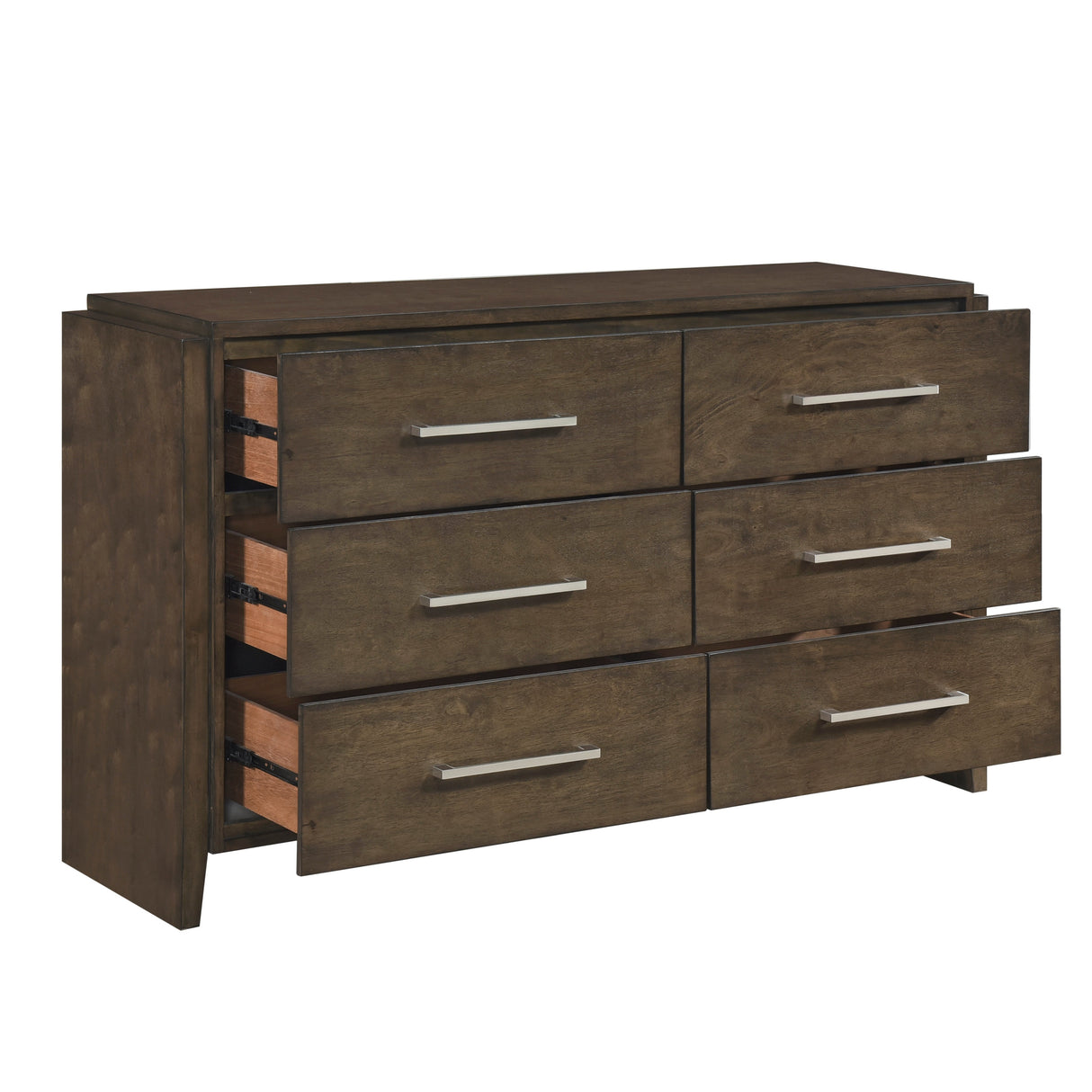 Emmett Dark Walnut Mirror (Mirror Only) by Homelegance at Eve Furniture
