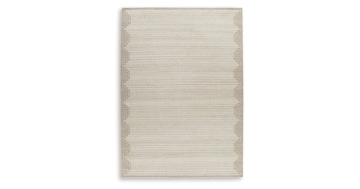 Emorymore Brown/Beige Extra Large Rug by ASHLEY FURNITURE at Eve Furniture