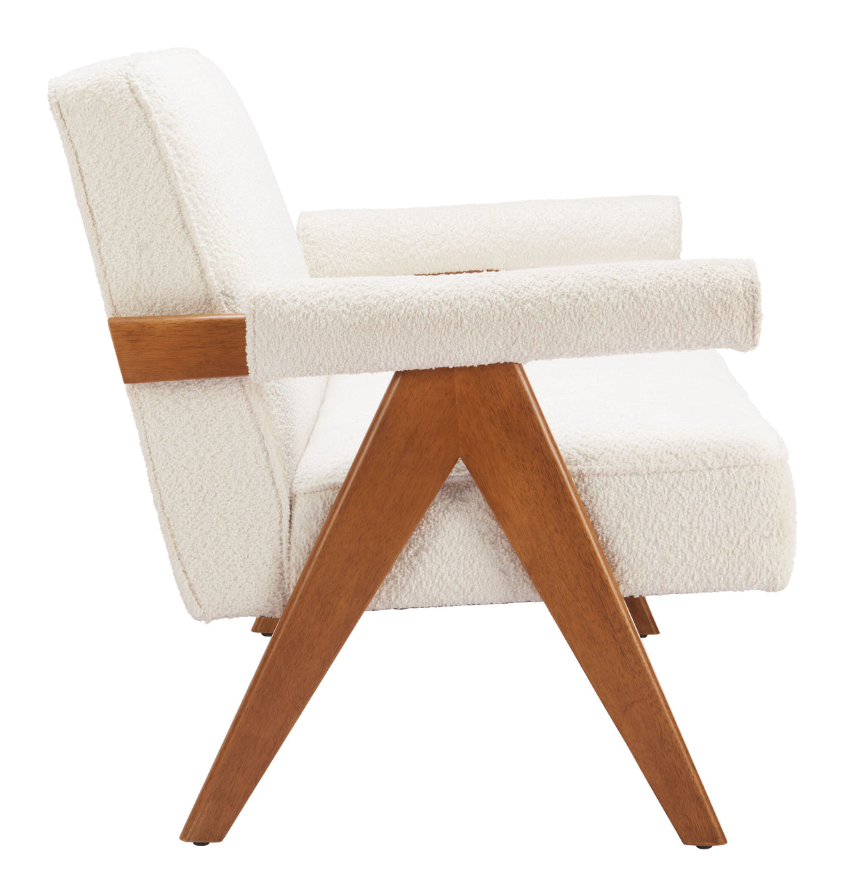 Encanto Ivory Loveseat by Zuomod at Eve Furniture