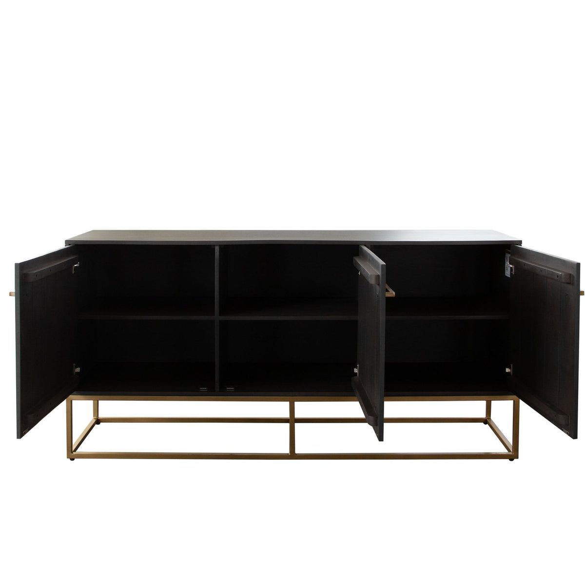 Encore Grey Oak Metal Sideboard by Diamond Sofa at Eve Furniture