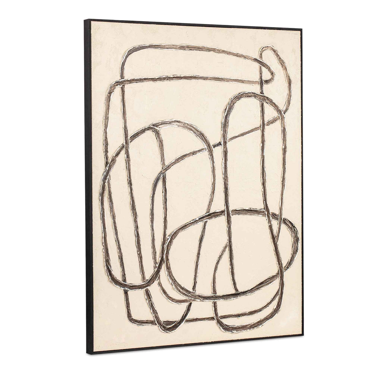 Encounters Multicolor Framed Painting by Moe's Home at Eve Furniture