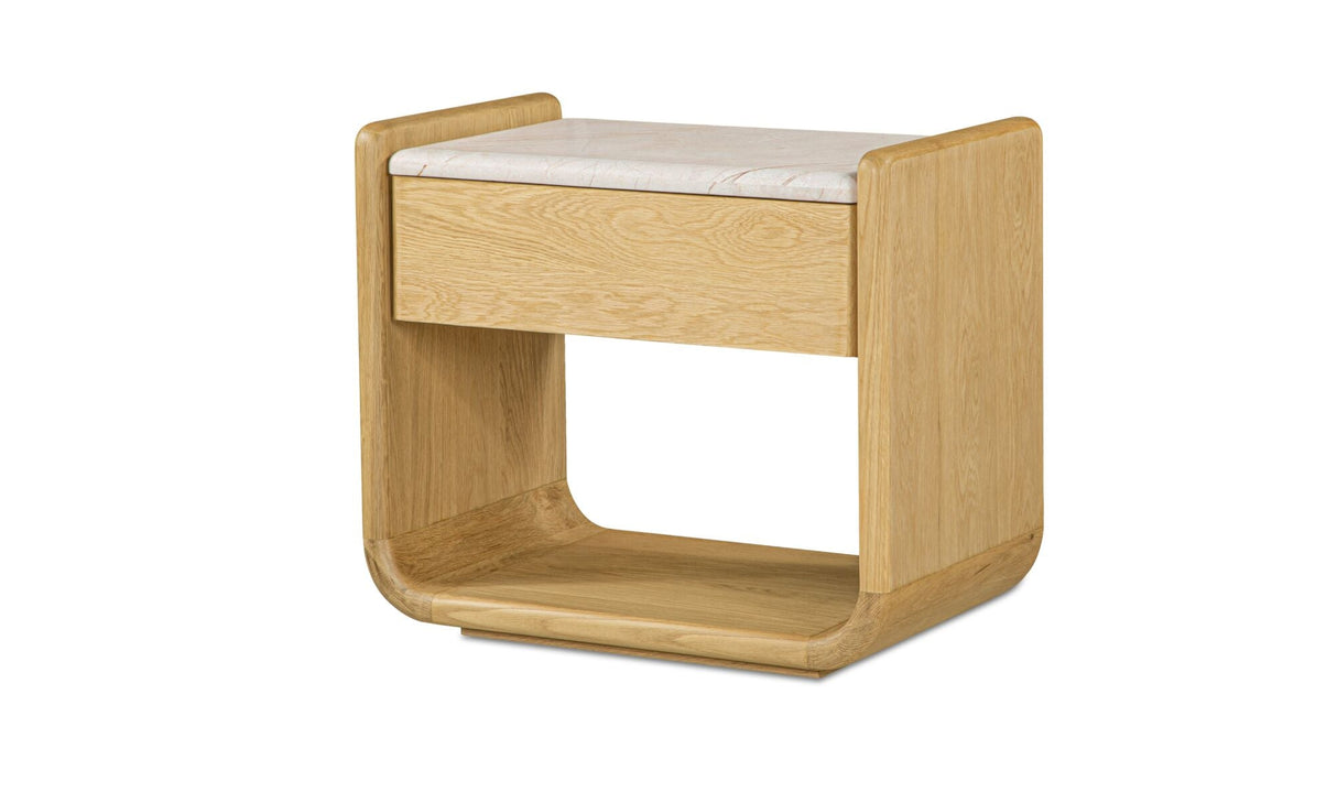 Enns Nightstand Natural by Moe's Home at Eve Furniture