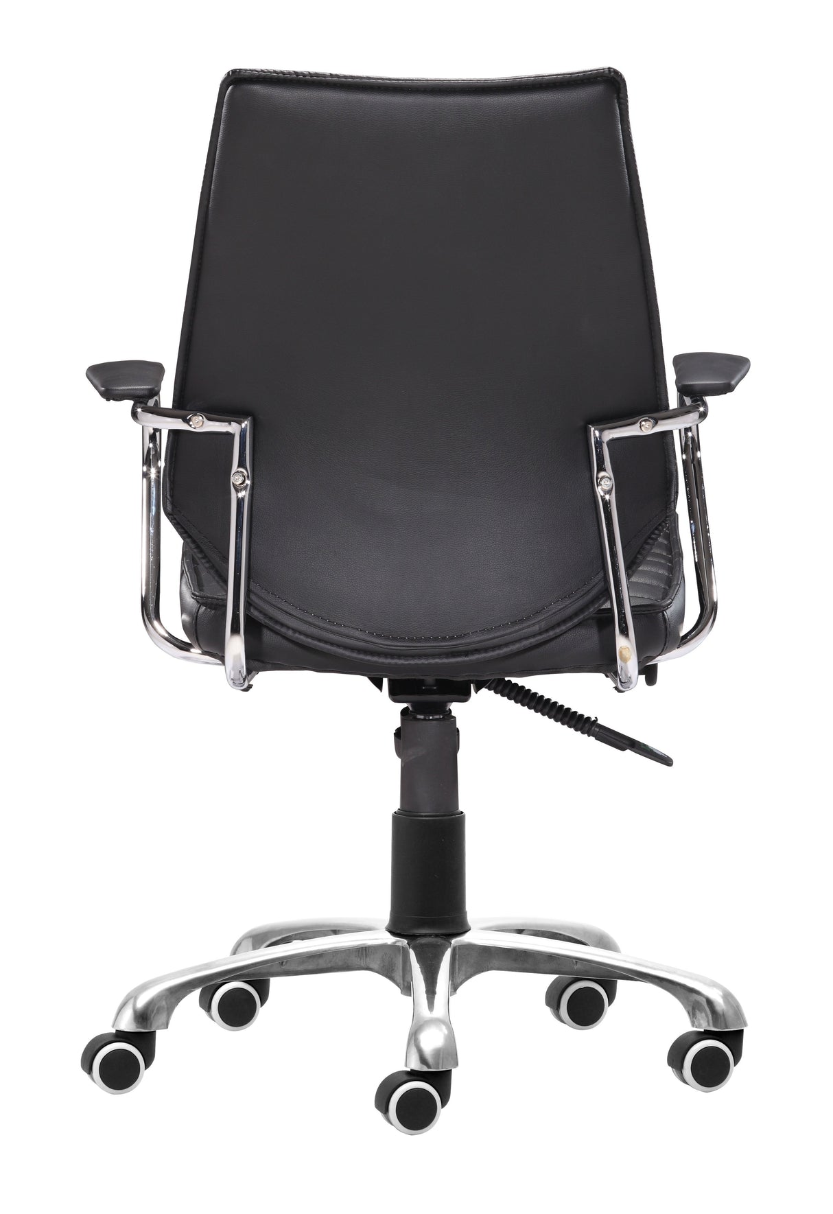 Enterprise Black Low Back Office Chair by Zuomod at Eve Furniture