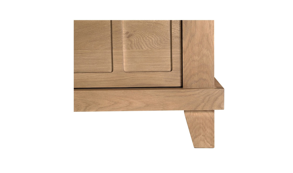 Enya Nightstand Natural Oak by Moe's Home at Eve Furniture