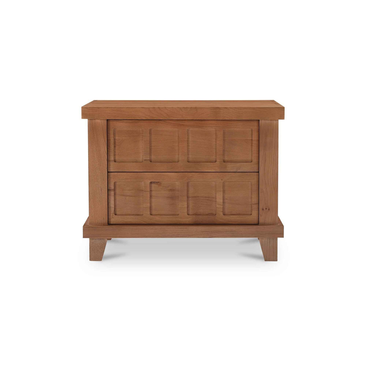 Enya Red Oak Nightstand by Moe's Home at Eve Furniture
