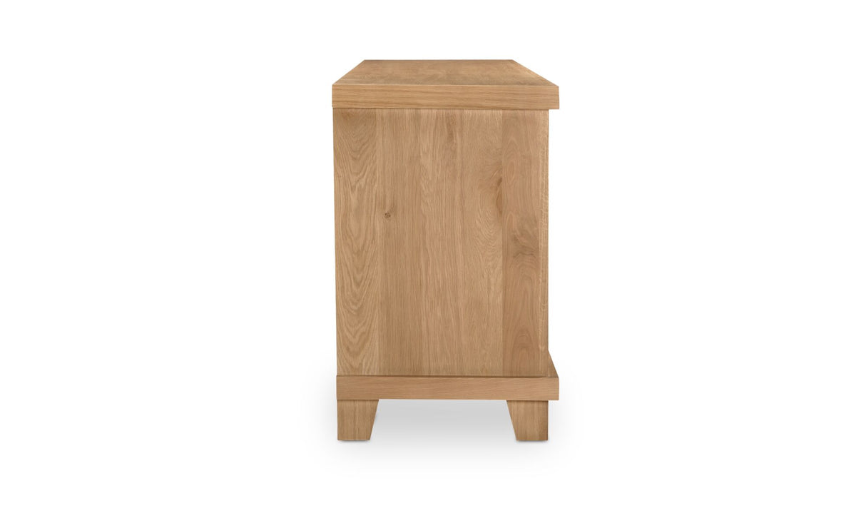 Enya Sideboard Natural Oak by Moe's Home at Eve Furniture