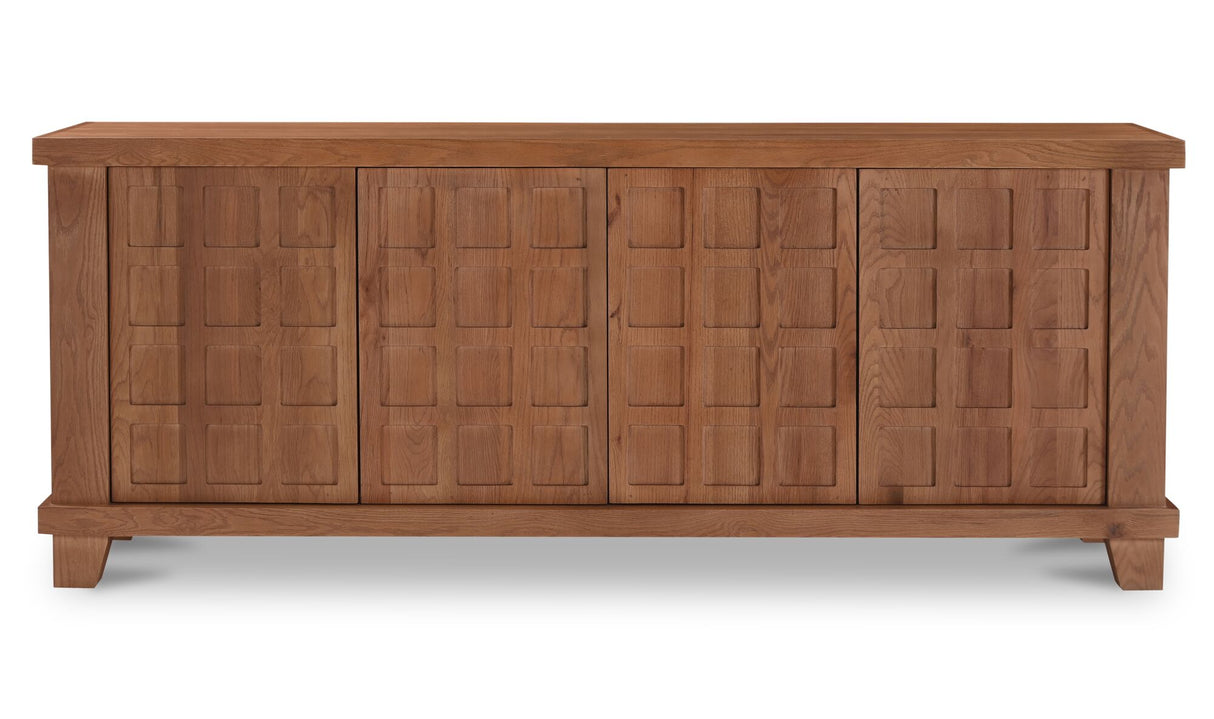 Enya Sideboard Red Oak by Moe's Home at Eve Furniture