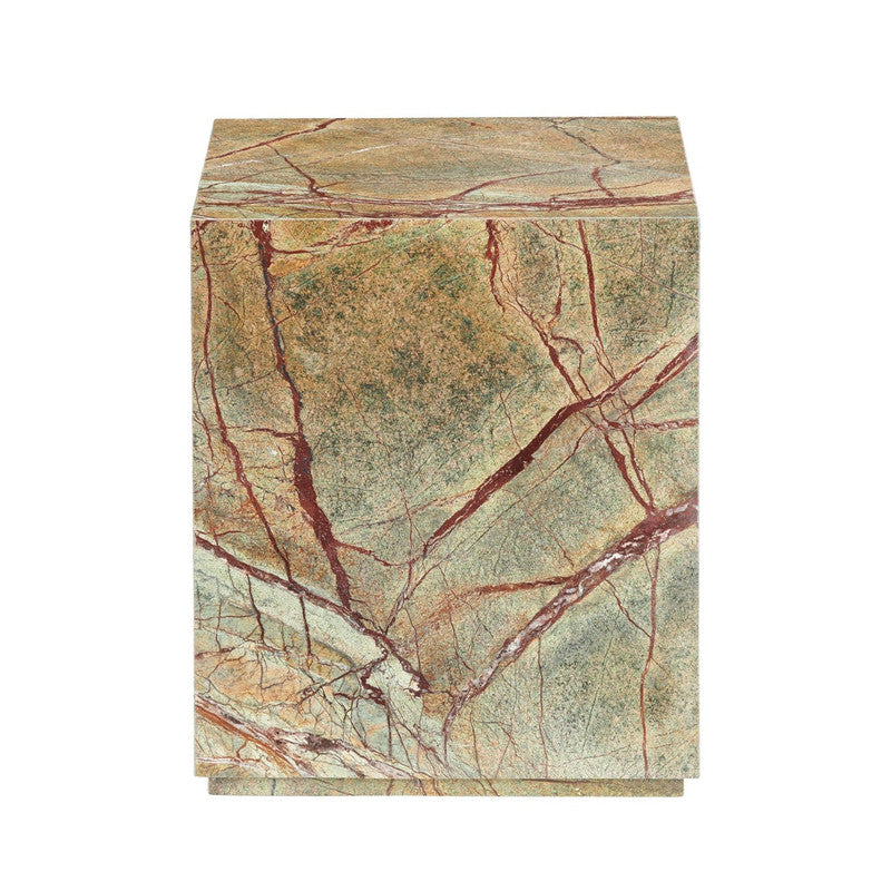 Enzo Marbled Brown/Green Accent Table by Crestview at Eve Furniture