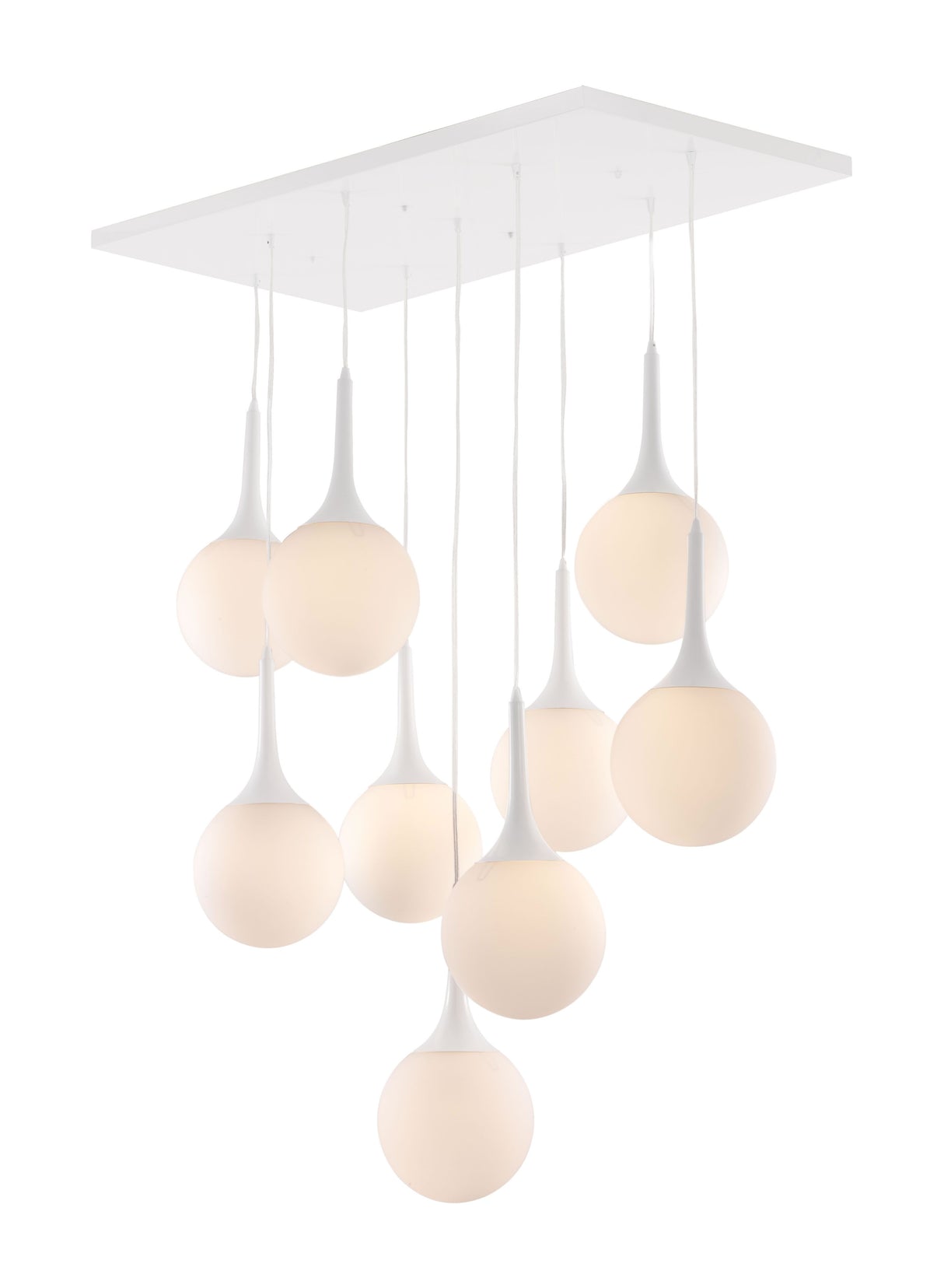 Epsilon Ceiling Lamp White by Zuomod at Eve Furniture