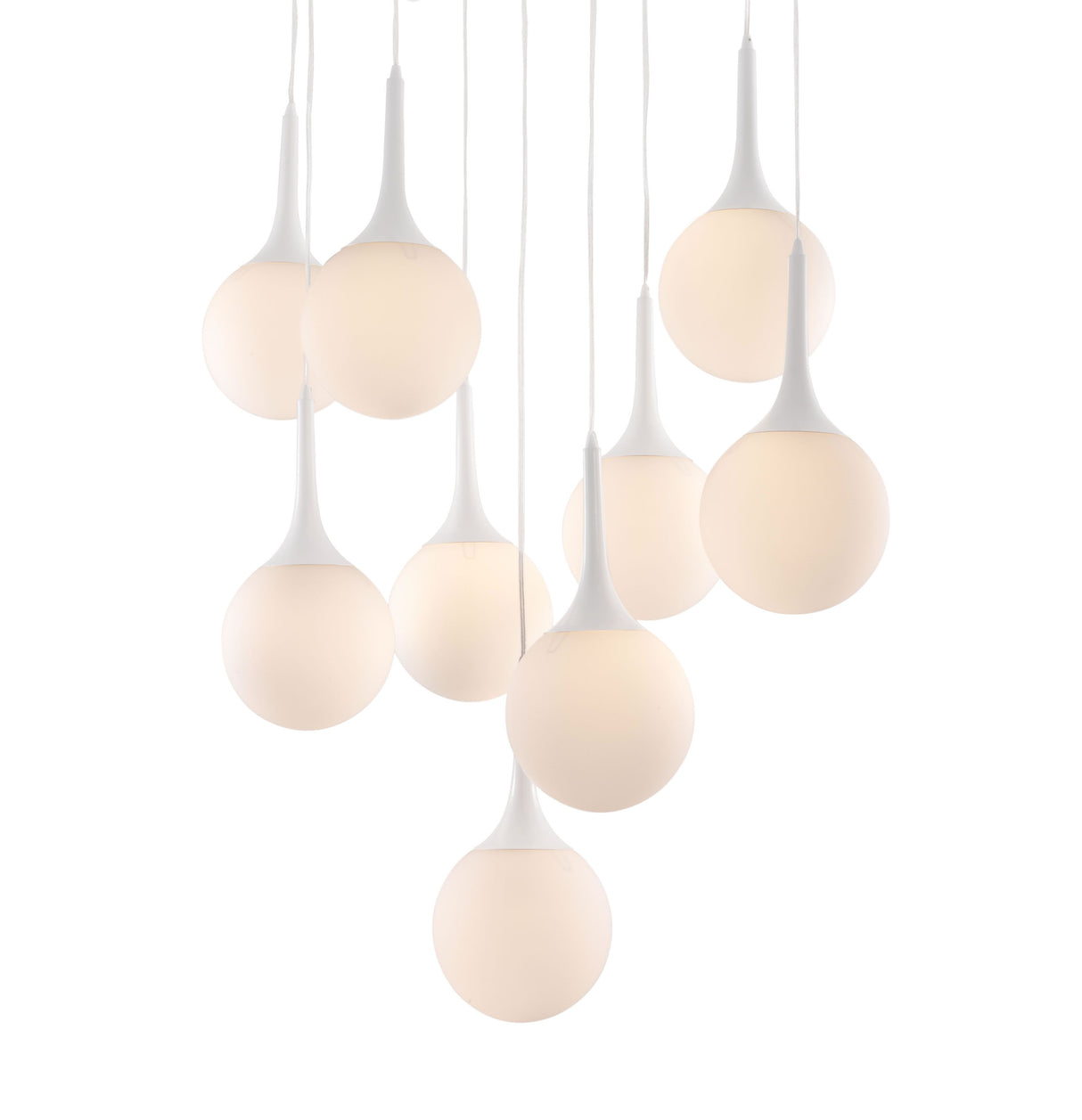 Epsilon Ceiling Lamp White by Zuomod at Eve Furniture