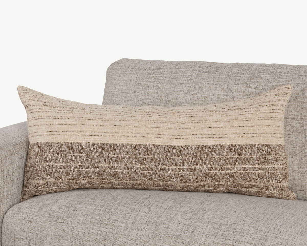 EQ Beryl Cocoa Brown Multiple Sizes Throw Pillow (Set of 2) by Classic Home at Eve Furniture
