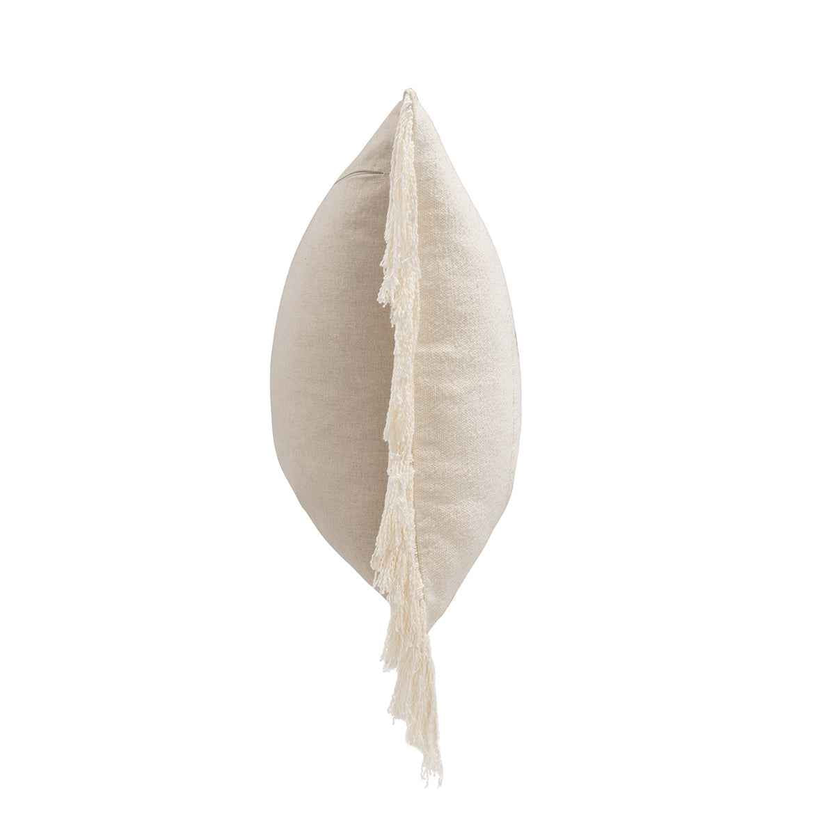 EQ Volta Ivory 22x22 Throw Pillow (Set of 2) by Classic Home at Eve Furniture