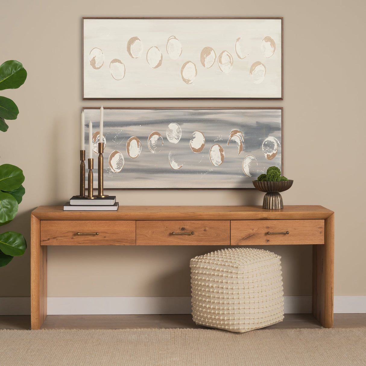 Equilibra III by Studio M a Handmade Original Framed Artwork by Mercana at Eve Furniture