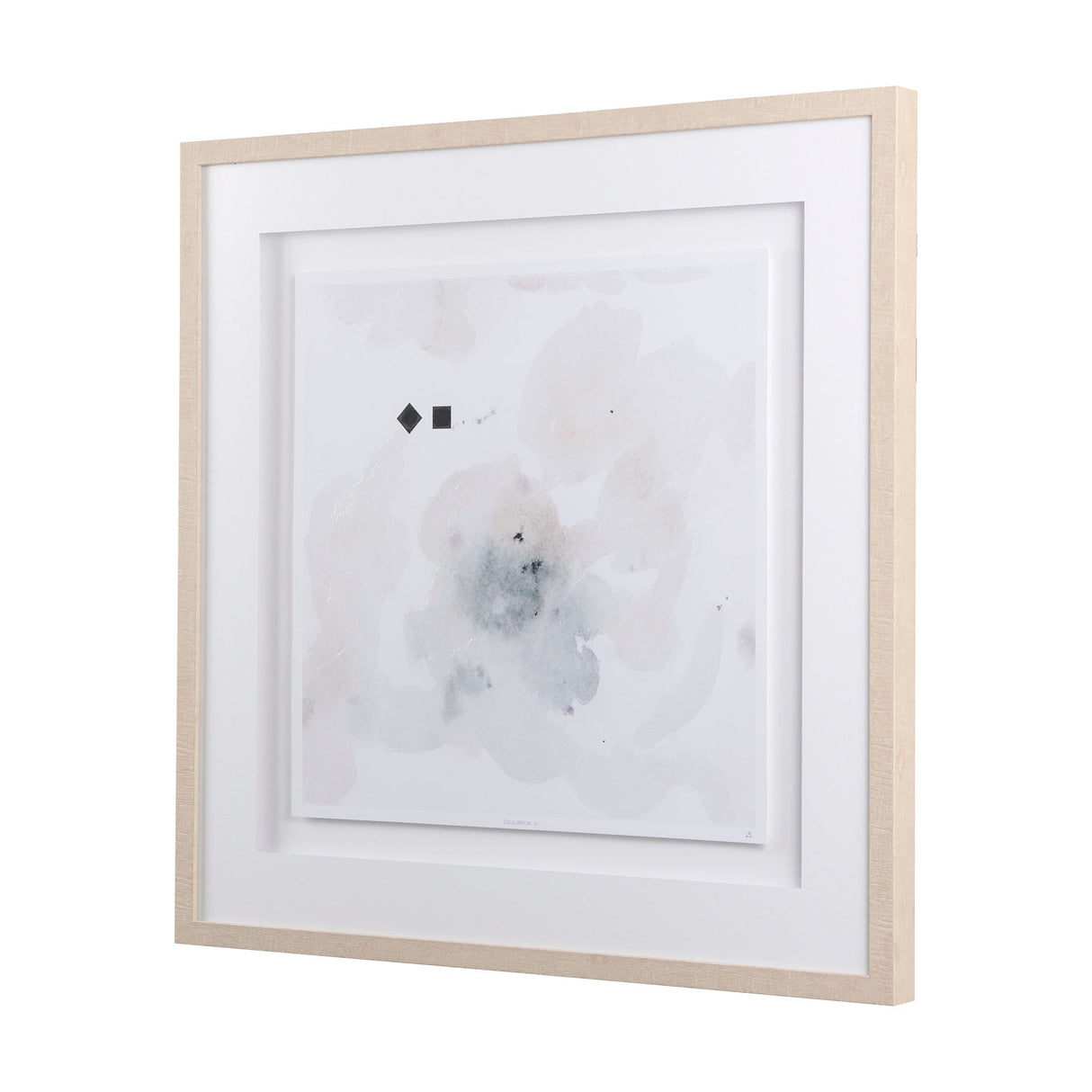 Equilibrium III by Mercana Studio a Hand Embellished Textured Framed Art Print Matted under Glass by Mercana at Eve Furniture