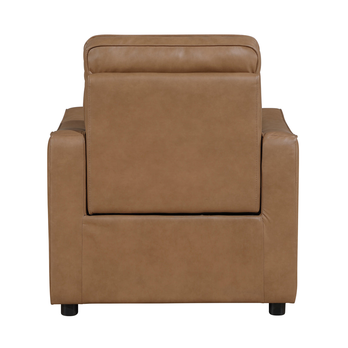 Equinox Brown Power Reclining Chair with Curved Track Arms by Homelegance at Eve Furniture