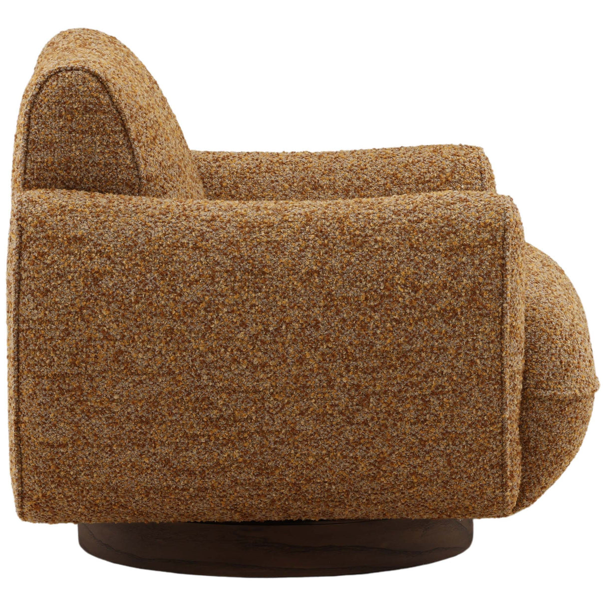 Ercilia Swivel Chair, Ginger by Dovetail at Eve Furniture