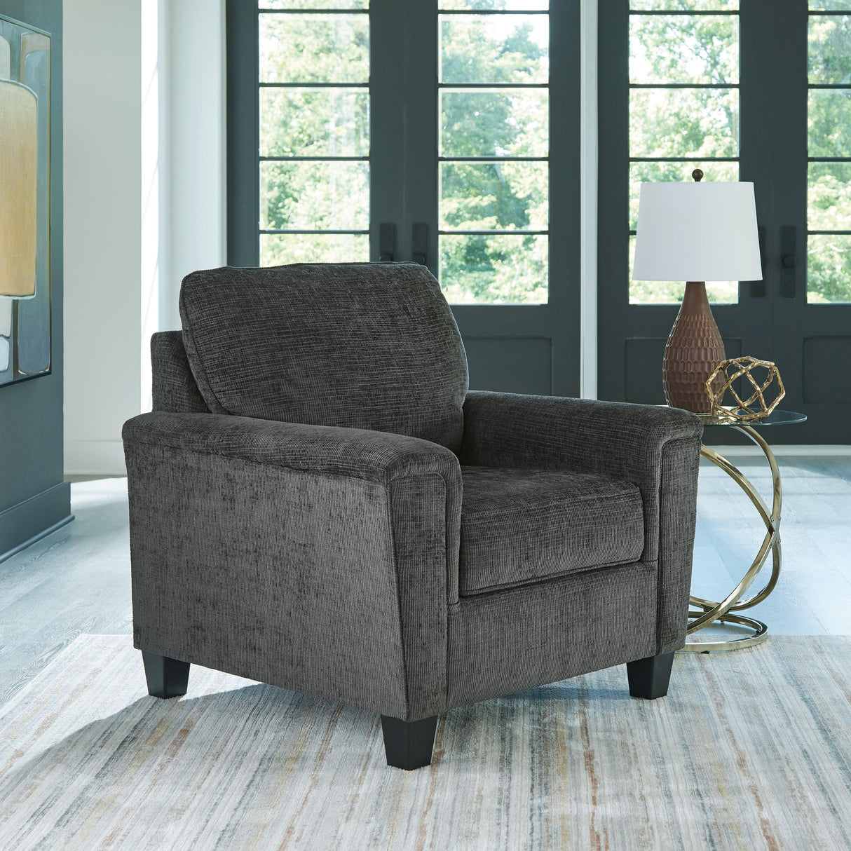 Erinslane Dusk Chair by Ashley at Eve Furniture