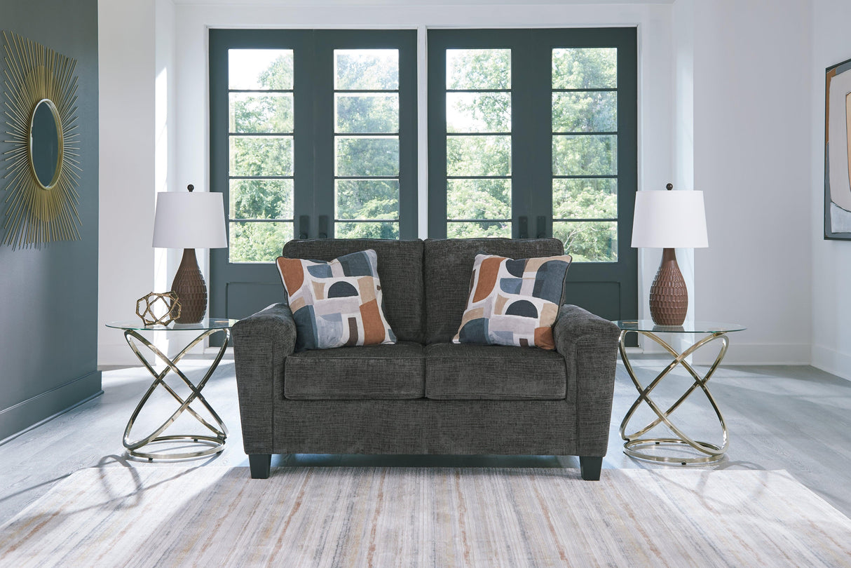 Erinslane Dusk Loveseat by Ashley at Eve Furniture