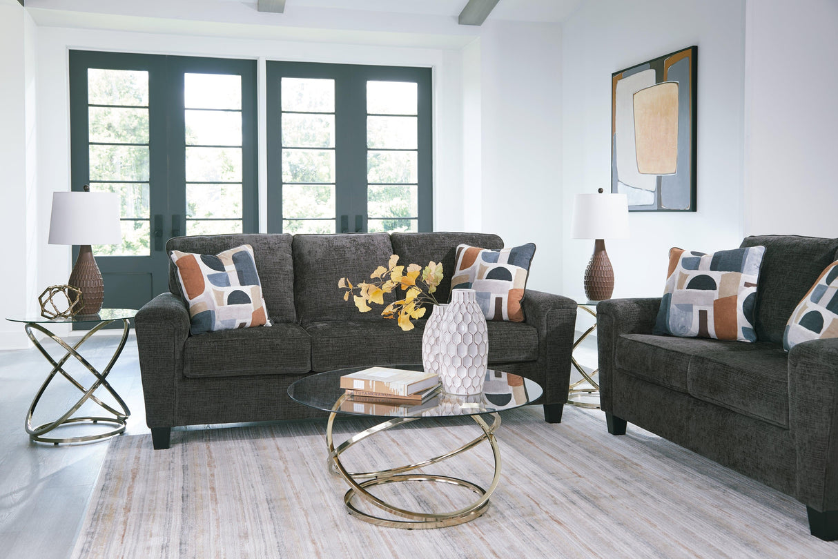 Erinslane Dusk Sofa & Loveseat by Ashley at Eve Furniture