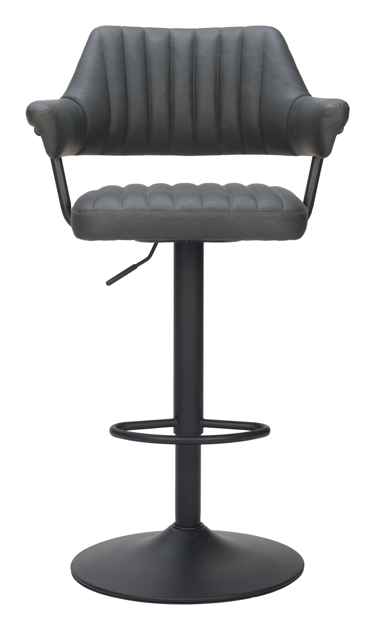Erret Gray Barstool by Zuomod at Eve Furniture