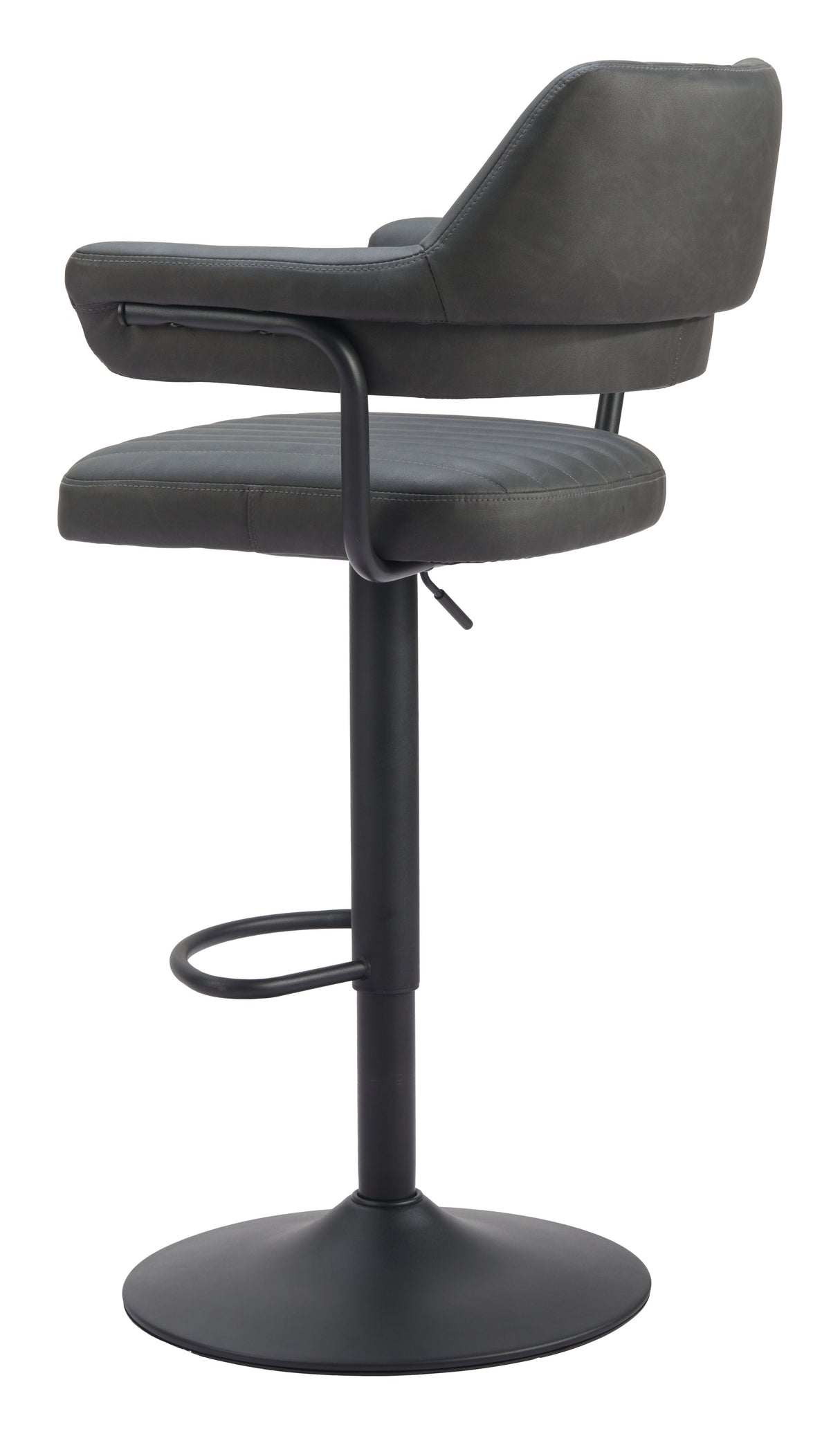 Erret Gray Barstool by Zuomod at Eve Furniture